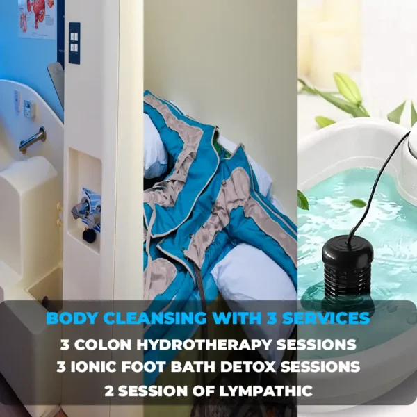 BODY CLEANSING WITH 3 SERVICES 90 DAYS